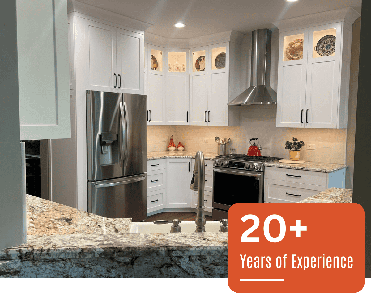 Traditional Kitchen Remodel by Reliable Quality Construction Inc. — Project 1 project photo